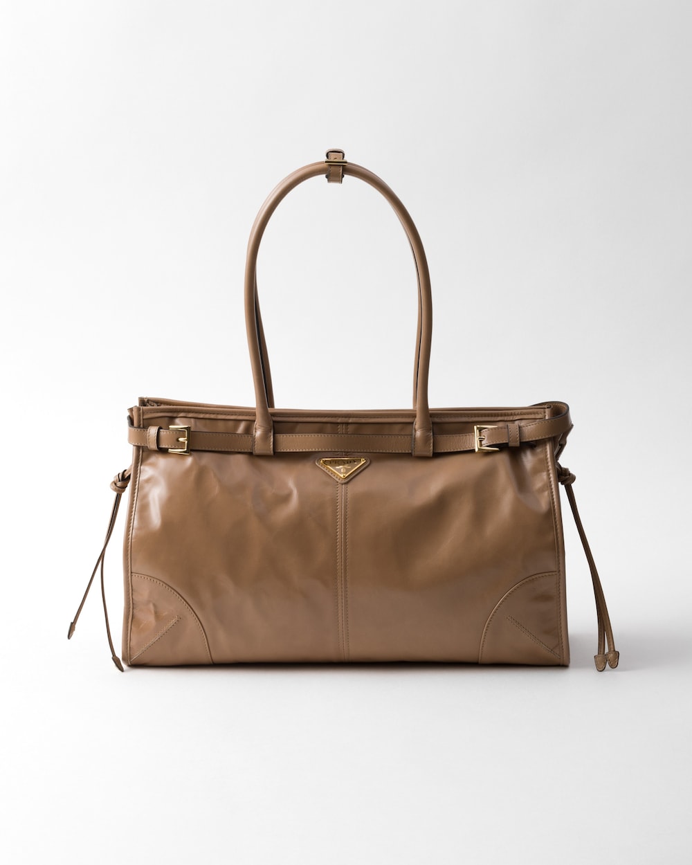 Prada Bonnie Large Leather Handbag - Image 1